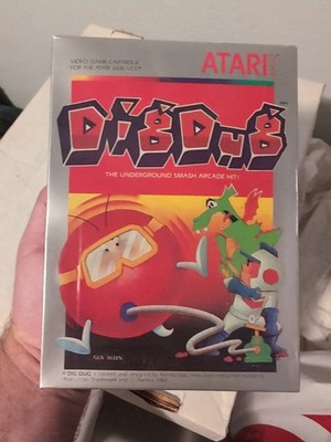 Dig Dug: The Underground Smash Arcade Hit! Atari 2900 Brand New Sealed