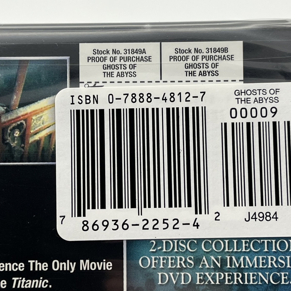 Ghosts of the Abyss (DVD, 2004, 2-Disc Set) for sale online | eBay