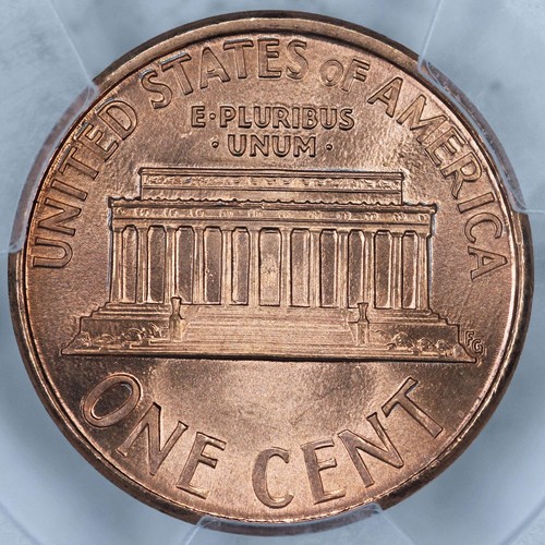 1992-D PCGS MS67RD Lincoln Cent 38399271 - Picture 2 of 3