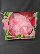 Wizard of Oz Wicked Glinda Popular Dress Up Set SIZE 4-6x-NEW Costume Cosplay