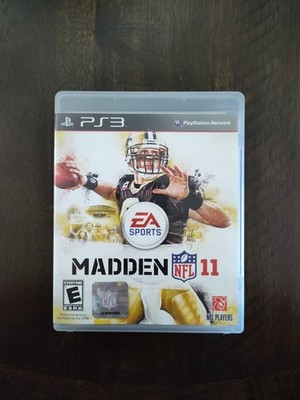 Madden NFL 11 (PlayStation 3, PS3) w/Manual 