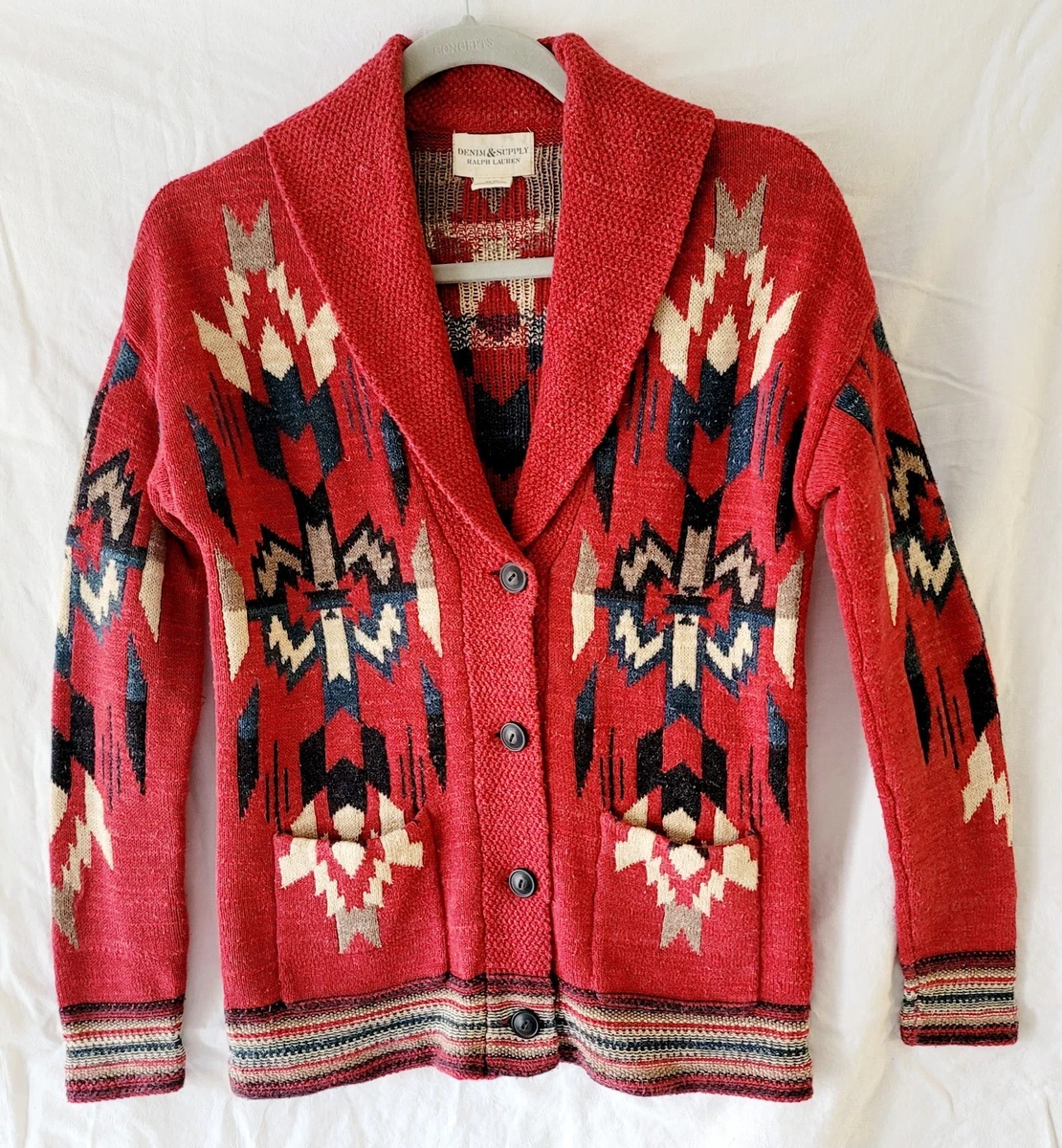 Denim & Supply Ralph Lauren Red Sweaters for Men for sale | eBay