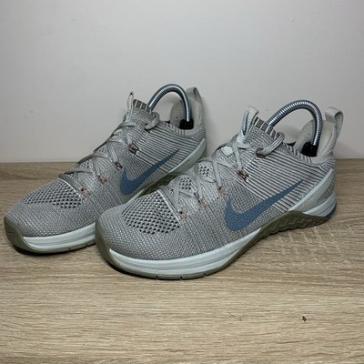 Nike Metcon DSX Flyknit 2 Turnschuhe - Größe 6,5 UK - grau