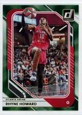 2026 Panini Donruss WNBA Green Laser /399 Rhyne Howard #24 5f0