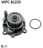 Wasserpumpe MotorküHlung Aquamax SKF Vkpc 81220 FüR Audi VW Skoda Seat Golf A3 5