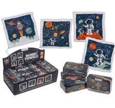 Space Rocket Magic Flannel Man Face Towel cloth Kids Bath Wash bath travel