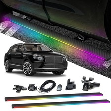 Power Electric Running Boards LED Flow Lights for 2016-2023 Bentley Bentayga
