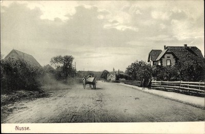 Postcard nuts in the Duchy of Lauenburg, village view - 3956955