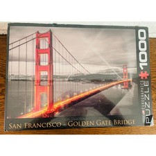 Eurographics San Francisco Golden Gate Bridge 1000 Piece Puzzle Sealed