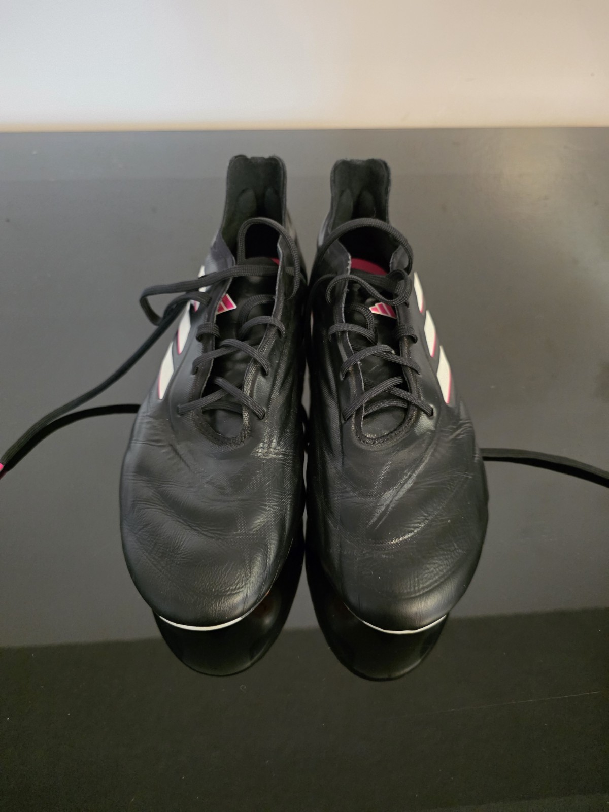Adidas Copa Pure .1 FG  Soccer Cleats Size US 8 Men's  Black/Pink NO BOX