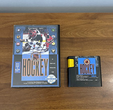 Electronic Arts NHL Hockey (Sega Genesis) 1991 NTSC-U/C Manual Included