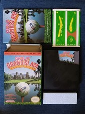 Golf Grand Slam (Atlus, 1991) NES Game w/ Box, Manual, Map ~ Tested & Working