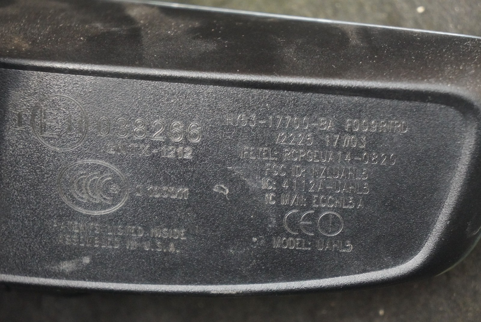 Interior Rear View Mirror HY53-17700-BA OEM Aston Martin DB11 2017