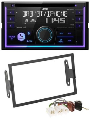 JVC MP3 USB 2DIN DAB Bluetooth CD Autoradio für Nissan Pathfinder Quest Sentra I