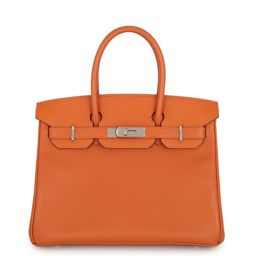 HERMES Birkin Size 30 Epsom Orange