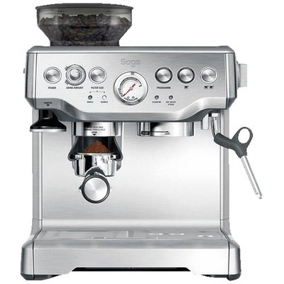 SAGE SES875BSS2EEU1A the Barista Express Espressomaschine Silber