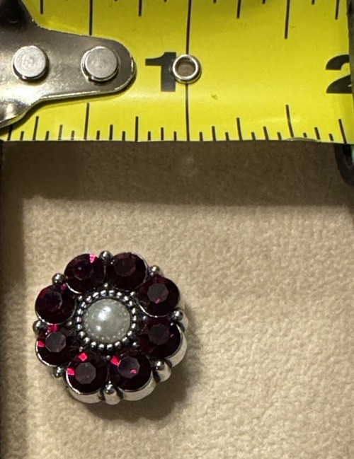 Ginger Snaps Silver Rolo Chain Toggle necklace wi… - image 12