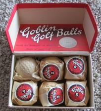 COLORFUL 6 BOX W/5 WRAPPED  UNWRAPPED DUNLOP GOBLIN MESH BALLS W/ORIGINAL SEALS