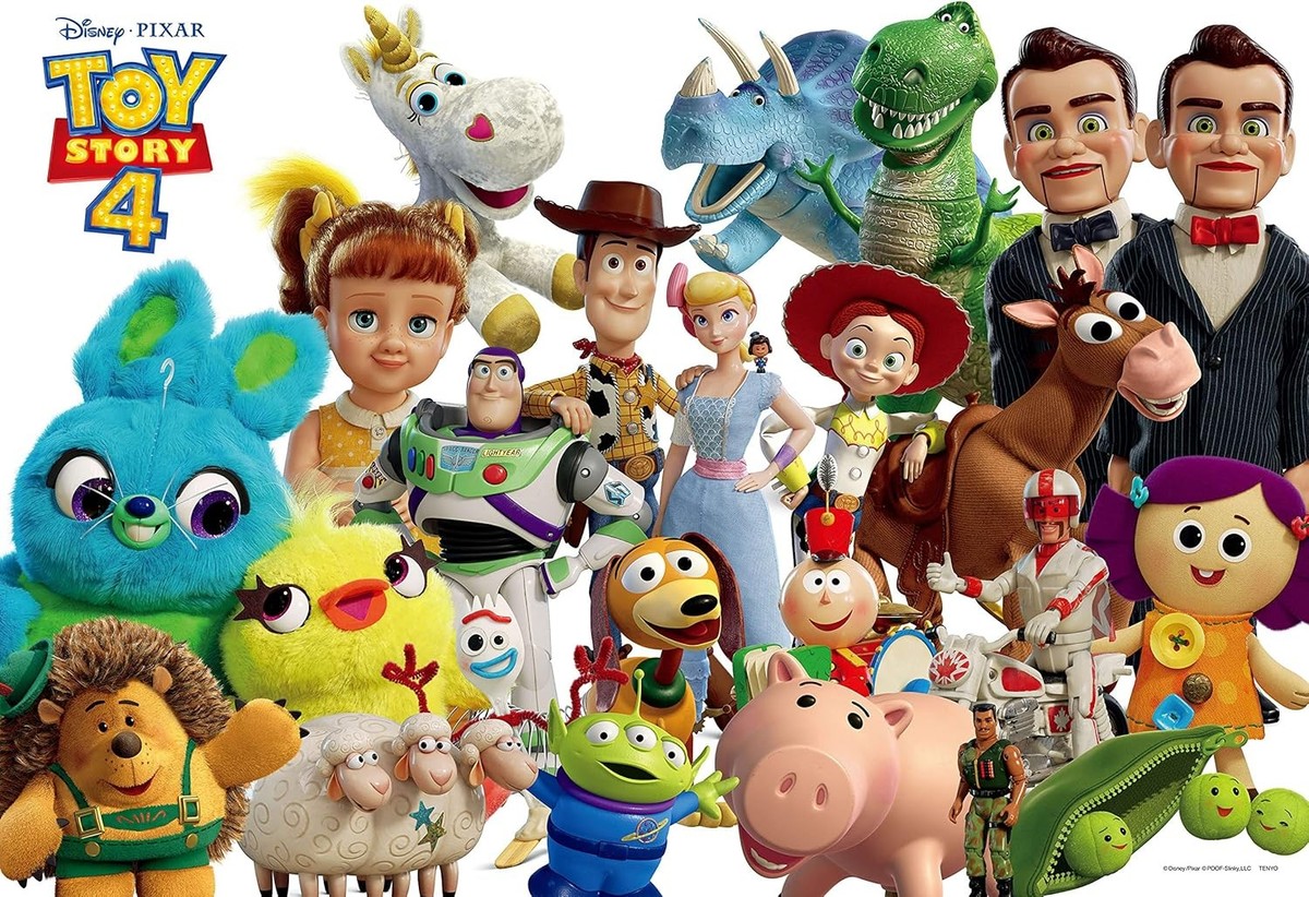 1000 Piece Jigsaw Puzzle Toy Story4 (toy Story 4) Large Set With
