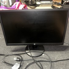 HP V21 FHD Monitor 20.7" LED FHD HDMI VGA Black USED WORKING