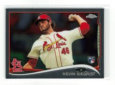 2014 TOPPS CHROME KEVIN SIEGRIST #81 CARDINALS