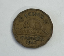 1942 Tombac Canada 5 Cent