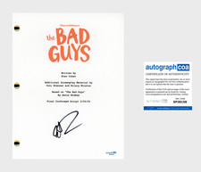 Anthony Ramos ‘The Bad Guys’ Signed Full Script Screenplay ‘Piranha’ ACOA
