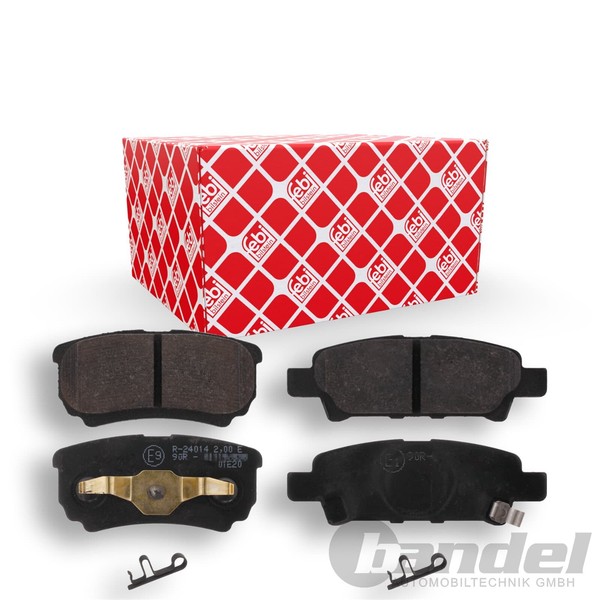 febi BremsbelÄGe Satz Hinterachse Passend FÜR Chrysler Sebring Dodge Avenger-image
