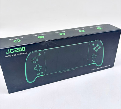 Gammeefy Wireless Gamepad/Controller w/ RGB Flash Light Model JC200 
