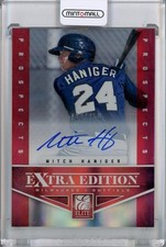 2012 Panini Elite Extra Edition Mitch Haniger Autographed Prospects 728/750