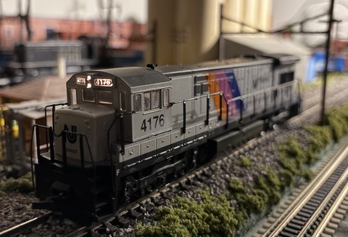 *Equipado DCC* Atlas escala HO U34CH NJ Nueva Jersey Transit Road No. 4176 LEER | Condition: Used