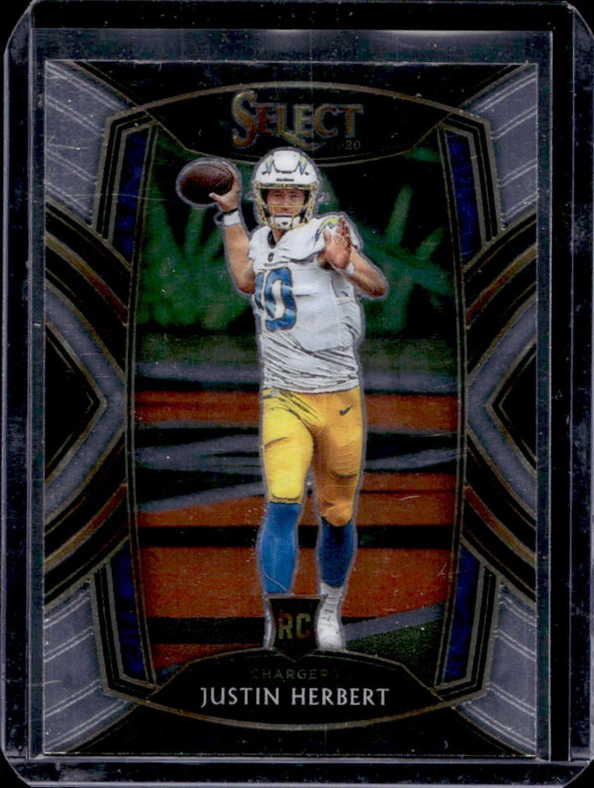 2020 Select Justin Herbert RC Rookie Club #244 Chargers