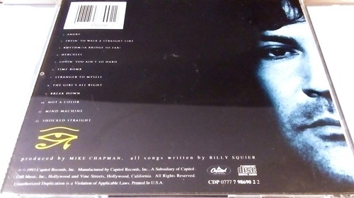 BILLY SQUIER 3 CD CREATURES OF HABIT 1991 HEAR & NOW 1989 TELL THE TRUTH 1993 - Foto 7 di 8