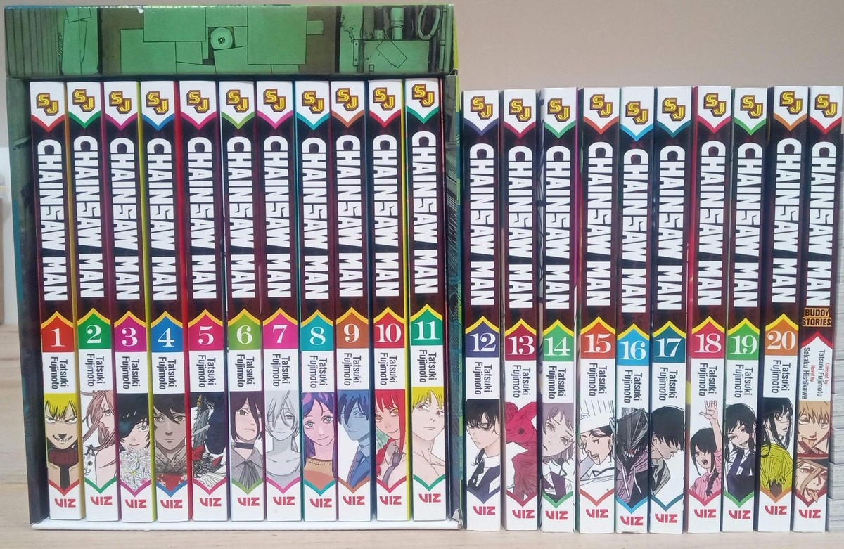 Chainsaw Man Vol. 1-21 Manga Set English | eBay