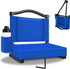 Fragess Bleacher seat, Stadium Seats with Back Support and Thick Cushion, Bleach