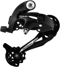 SunRace M57 8-Speed Long Cage Rear Derailleur for MTB, Direct Mount