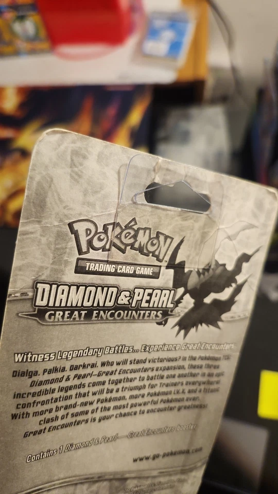 Pokemon Diamante y Perla GRANDES ENCUENTROS Blister Booster Pack Sellado Cresselia Foto 4 de 4