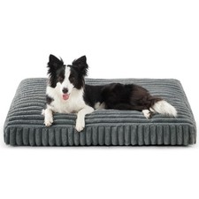 Dog Beds Large Sized Dog, Flat Pet Beds with Removable Washable Cover, Pet Ma...