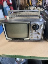 Sony Micro TV, Model 5-303W, Circa 1962 Great Condition. Case Included. Original