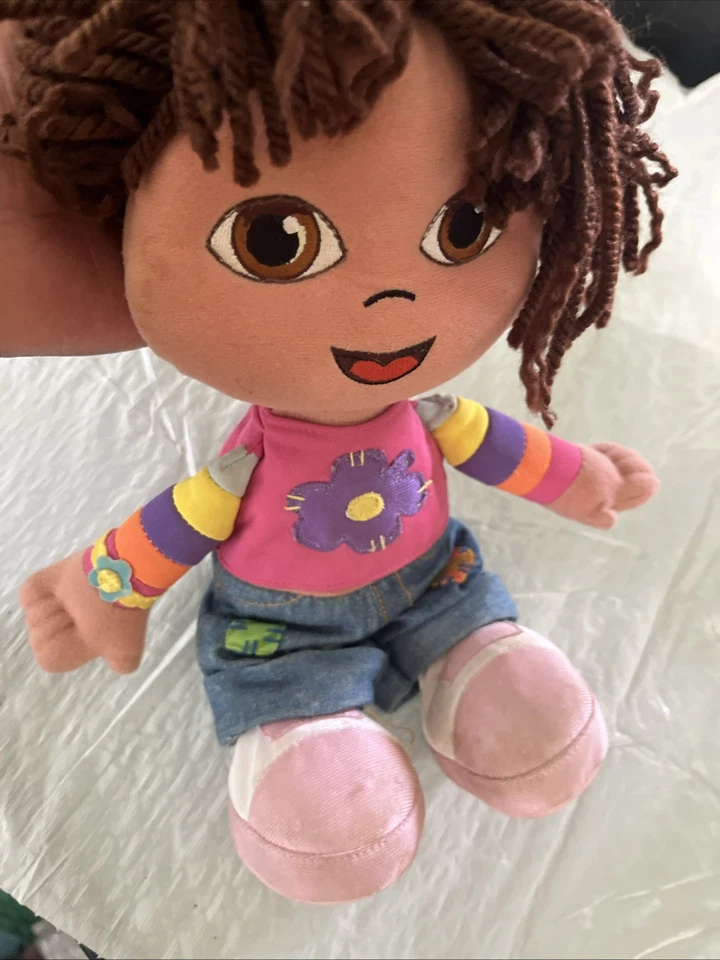Muñeca de peluche Dora la Exploradora 30 cm de alto Mattel 2003 Foto 3 de 4