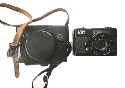 Revue 400 SE, Kamera Fotoapparat Revuenon 1:1.7 40mm Objektiv Copal