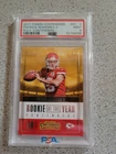 2017 Panini Contenders Patrick Mahomes II Rookie of the Year PSA 9 Mint RC