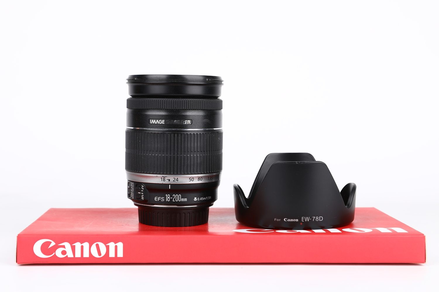 Canon 18-200mm f3.5-5.6 IS  + 2 ANNI DI GARANZIA  - 2 YEARS WARRANTY