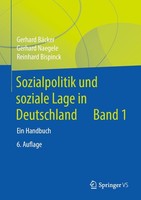 Gerhard BäCker / Sozialpolitik Und Soziale Lage In Deutschland9783658062484