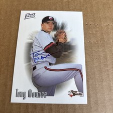 1996 Best Minors AUTO ROOKIE Tony Mounce RC Baseball Card (f5). rookie card picture