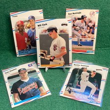1988 Fleer Baseball / Base & Update You Pick, Compete Your Set! (Free Shipping)