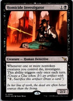 Homicide Investigator 86 Promo Pack: Murders at Karlov Manor MTG LP