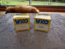2 new old stock vintage Wiko projector bulbs / lamps, DED 13.8V, 85W