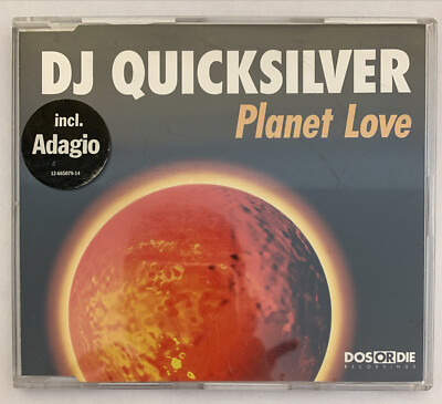 DJ Quicksilver - Planet Love (4 Track Maxi CD)