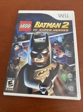 LEGO Batman 2: DC Super Heroes Nintendo Wii Game Complete With Manual Tested